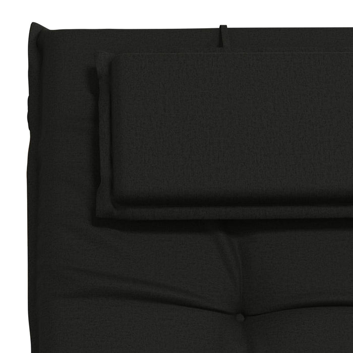 Perna pentru Șezlong GEMERT 100% Polyester Negru WALTI