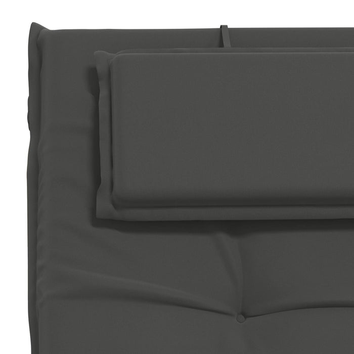 Perna pentru Șezlong GEMERT 100% Polyester Antracit - WALTI WALTI