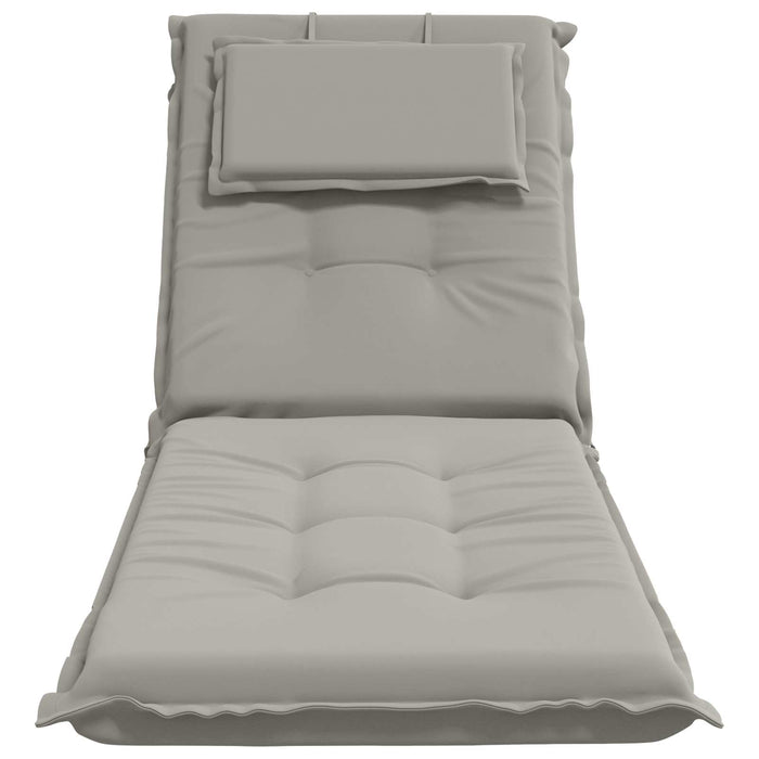 Perna pentru Șezlong GEMERT 100% Polyester Gri 190 x 60 x 9 cm WALTI