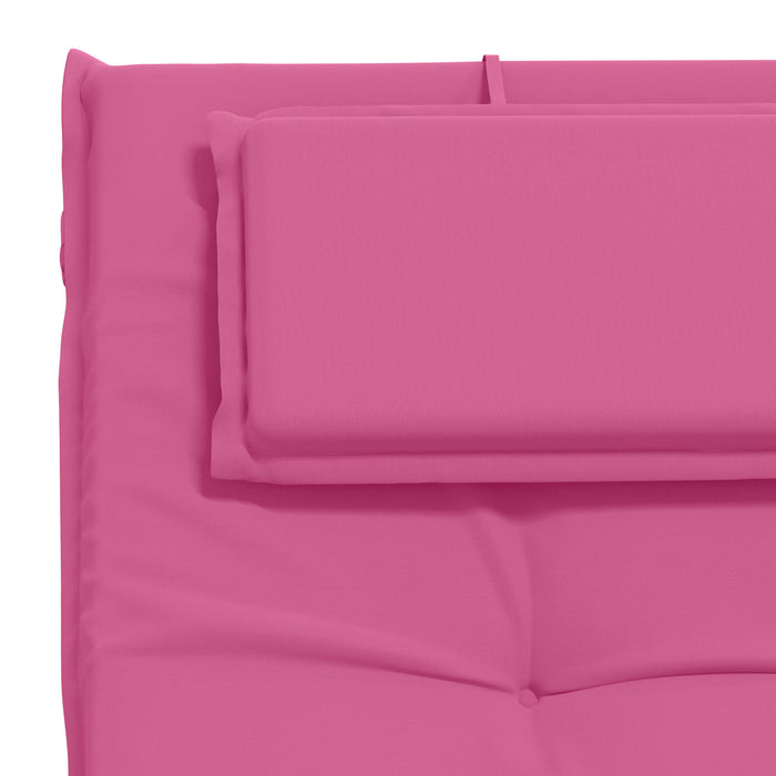 Perna pentru Șezlong GEMERT 100% Polyester Roz 190 x 60 x 9 cm - WALTI WALTI