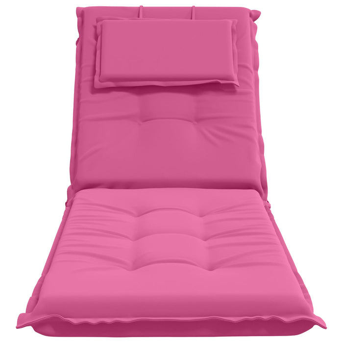 Perna pentru Șezlong GEMERT 100% Polyester Roz 190 x 60 x 9 cm - WALTI WALTI