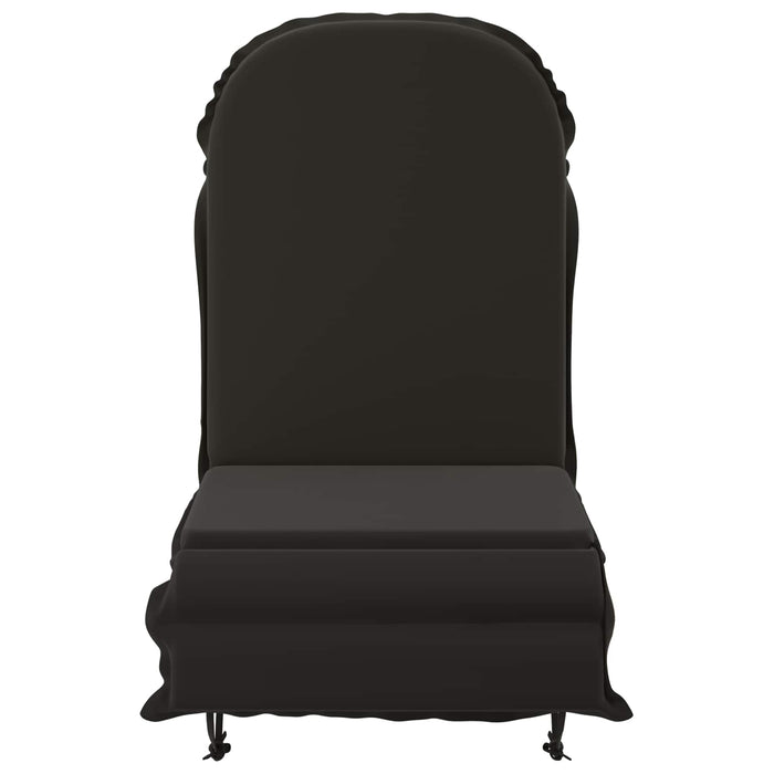 Perna de șezlong pentru soare GEMERT 100% Polyester Negru WALTI