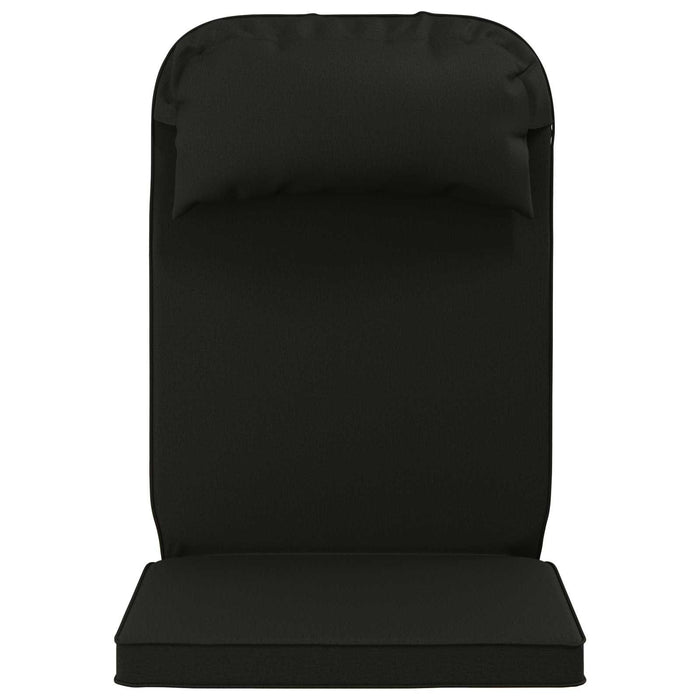 Perna de șezlong pentru soare 100% Polyester Negru WALTI