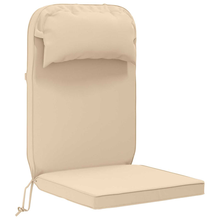 Perna de șezlong pentru soare 100% Polyester Crem WALTI