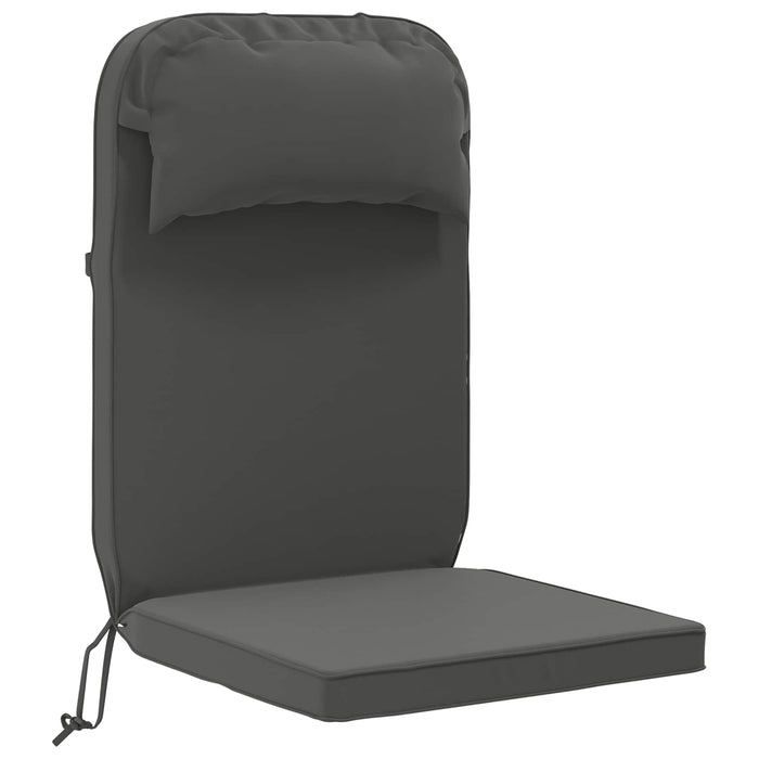 Perna de șezlong pentru soare 100% Polyester Antracit WALTI