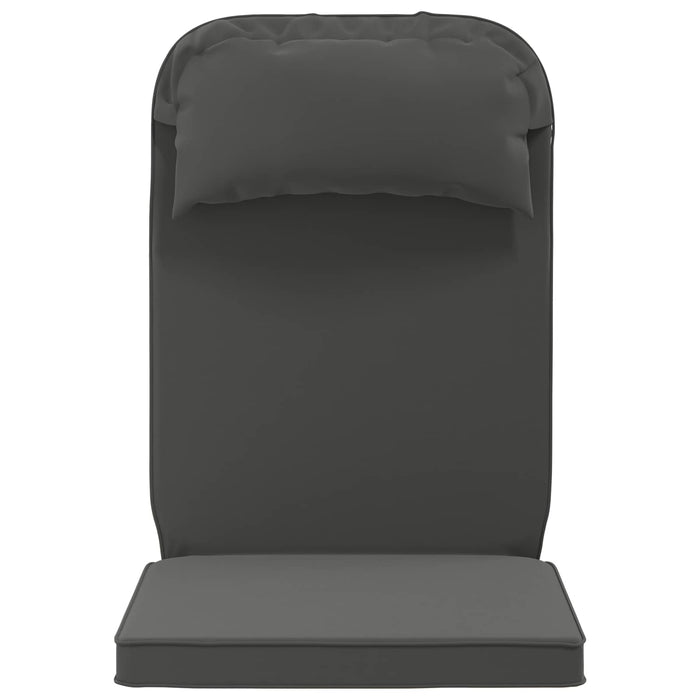 Perna de șezlong pentru soare 100% Polyester Antracit WALTI