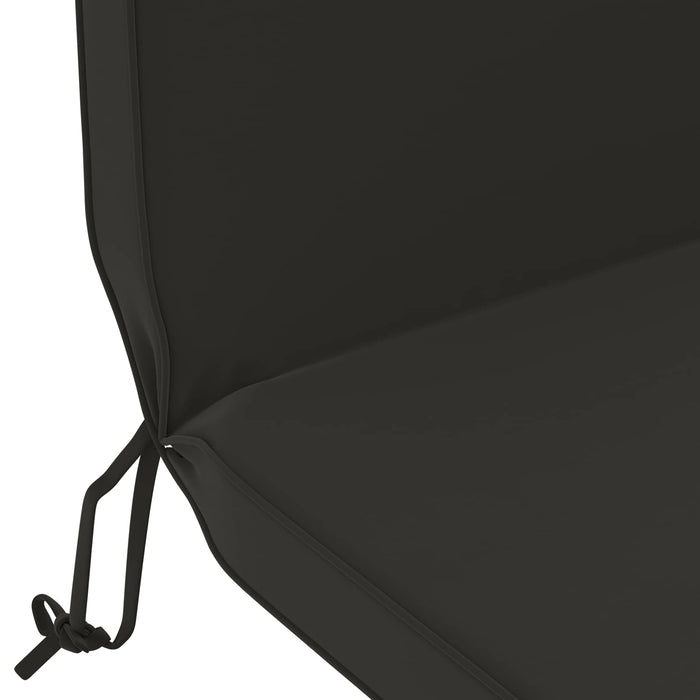 Perna de șezlong pentru soare 100% Polyester Negru WALTI