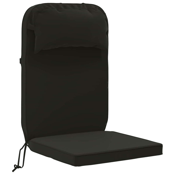 Perna de șezlong pentru soare 100% Polyester Negru WALTI