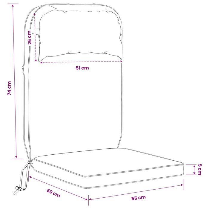 Perna de șezlong pentru soare 100% Polyester Design cu frunze WALTI