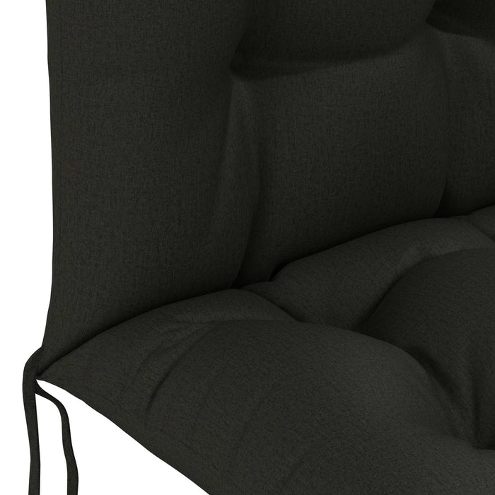 Perna de șezlong pentru soare PUTTEN 100% Polyester Negru WALTI