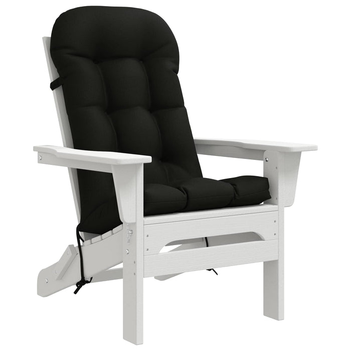 Perna de șezlong pentru soare PUTTEN 100% Polyester Negru WALTI