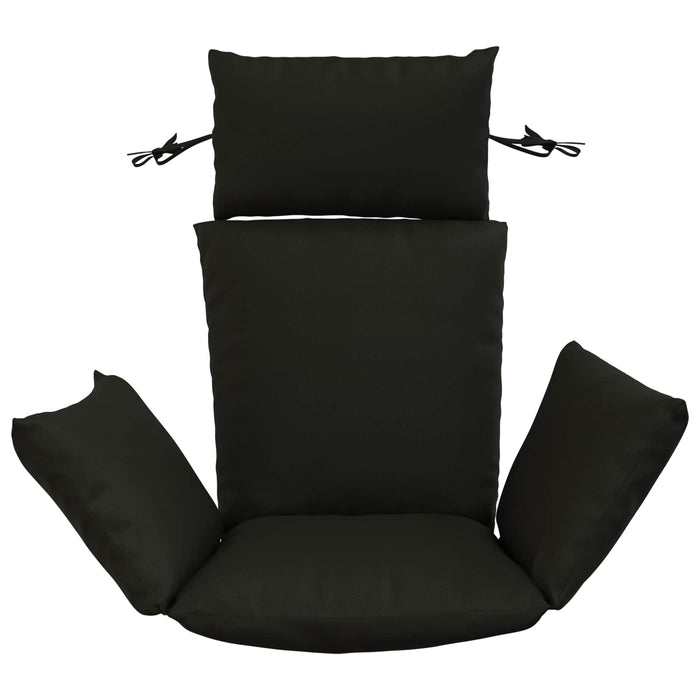 Perna Adirondack PUTTEN 100% Polyester Negru 60 x 145 x 10 cm WALTI