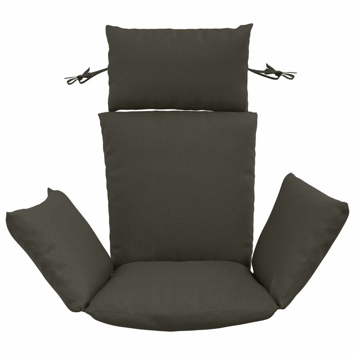 Perna Adirondack PUTTEN 100% Polyester Antracit WALTI