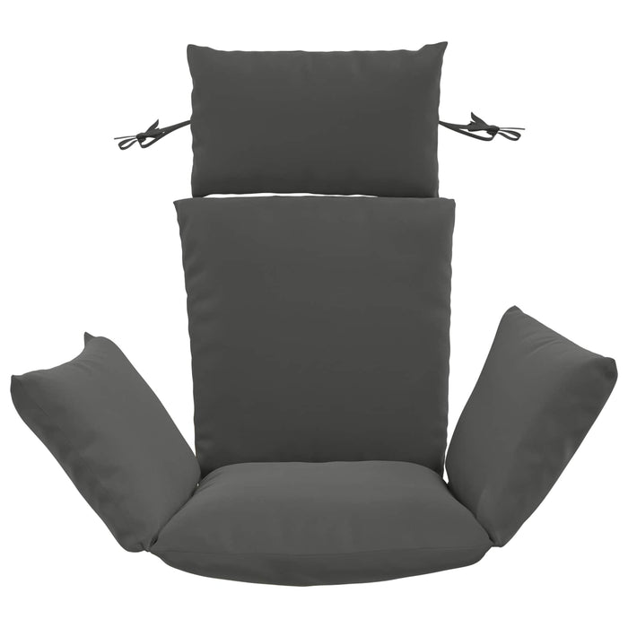 Perna Adirondack PUTTEN 100% Polyester Antracit WALTI