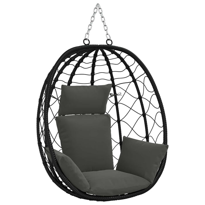 Perna Adirondack PUTTEN 100% Polyester Antracit WALTI