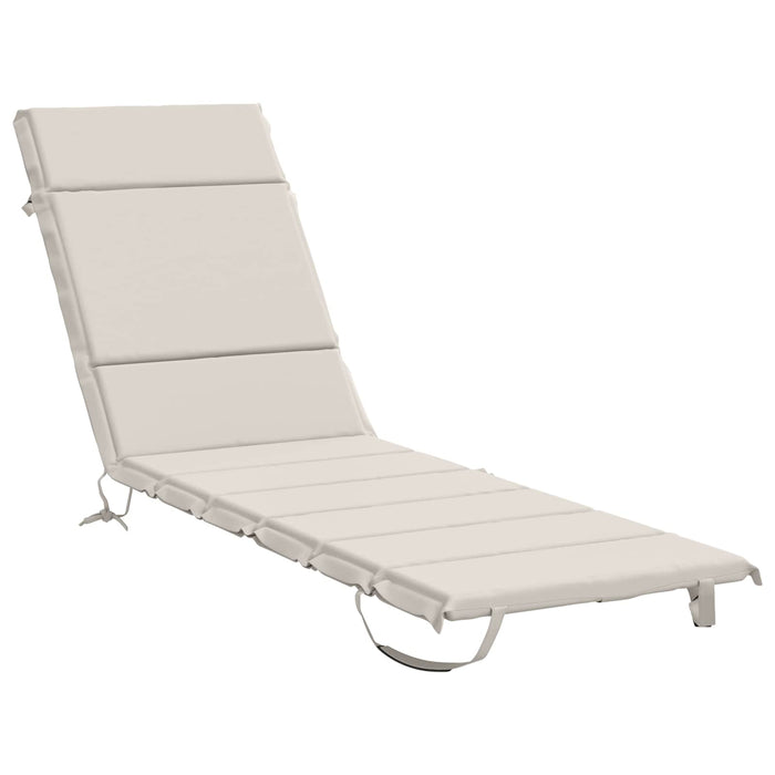 Perna pentru Șezlong GEMERT 100% Polyester Alb 200 x 50 x 3 cm - WALTI WALTI