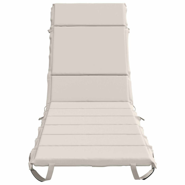 Perna pentru Șezlong GEMERT 100% Polyester Alb 200 x 50 x 3 cm - WALTI WALTI