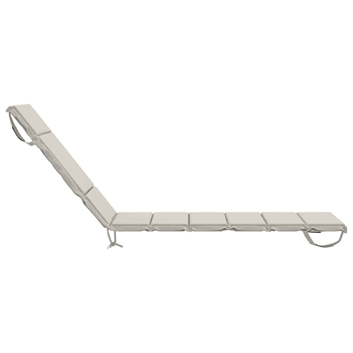 Perna pentru Șezlong GEMERT 100% Polyester Alb 200 x 50 x 3 cm - WALTI WALTI