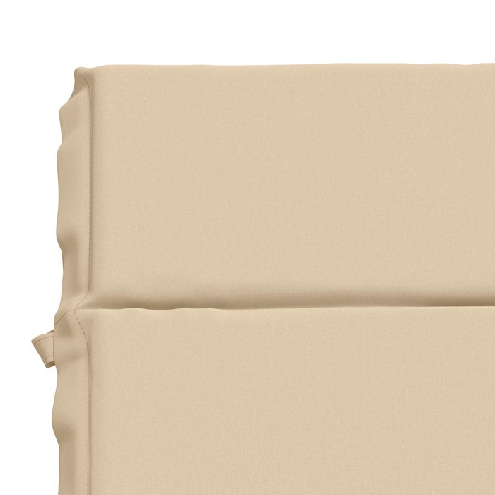 Perna pentru Șezlong GEMERT 100% Polyester Crem 200 x 50 x 3 cm - WALTI WALTI
