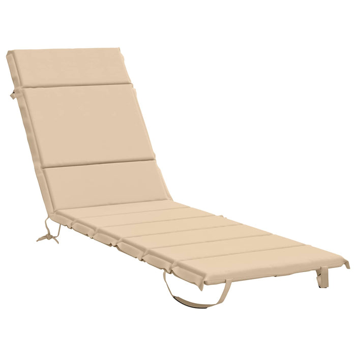 Perna pentru Șezlong GEMERT 100% Polyester Crem 200 x 50 x 3 cm - WALTI WALTI