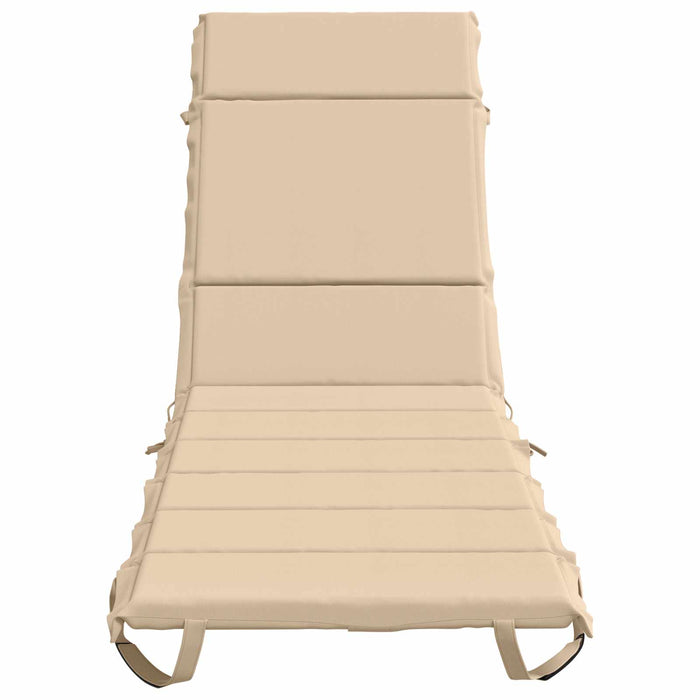 Perna pentru Șezlong GEMERT 100% Polyester Crem 200 x 50 x 3 cm - WALTI WALTI