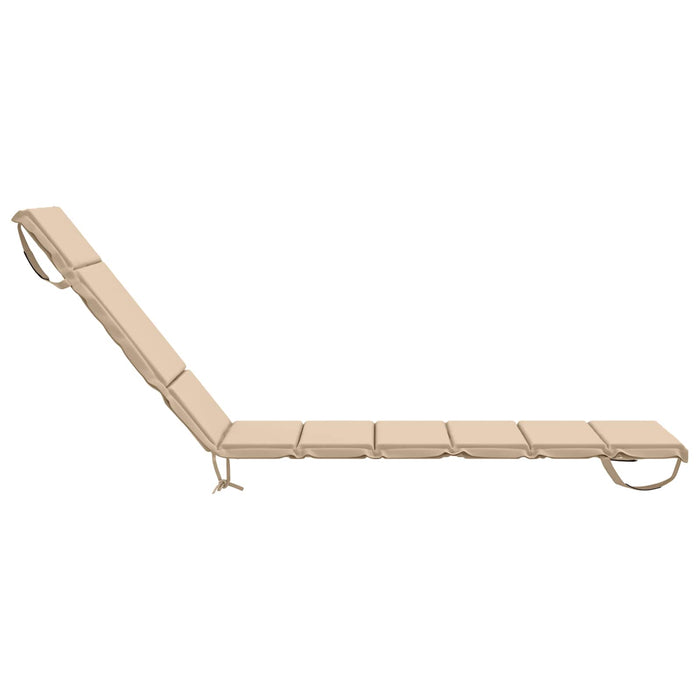 Perna pentru Șezlong GEMERT 100% Polyester Crem 200 x 50 x 3 cm - WALTI WALTI