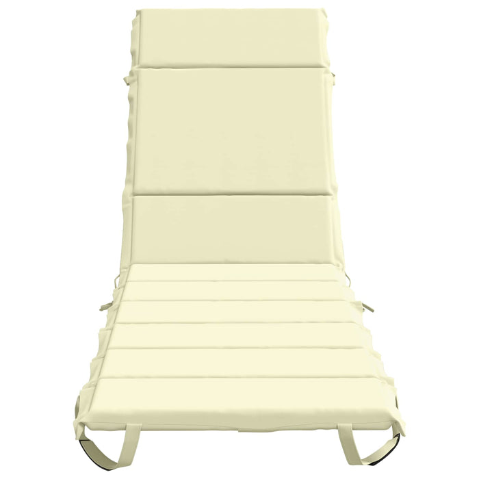 Perna pentru Șezlong GEMERT 100% Polyester Crem 200 x 50 x 3 cm - WALTI WALTI