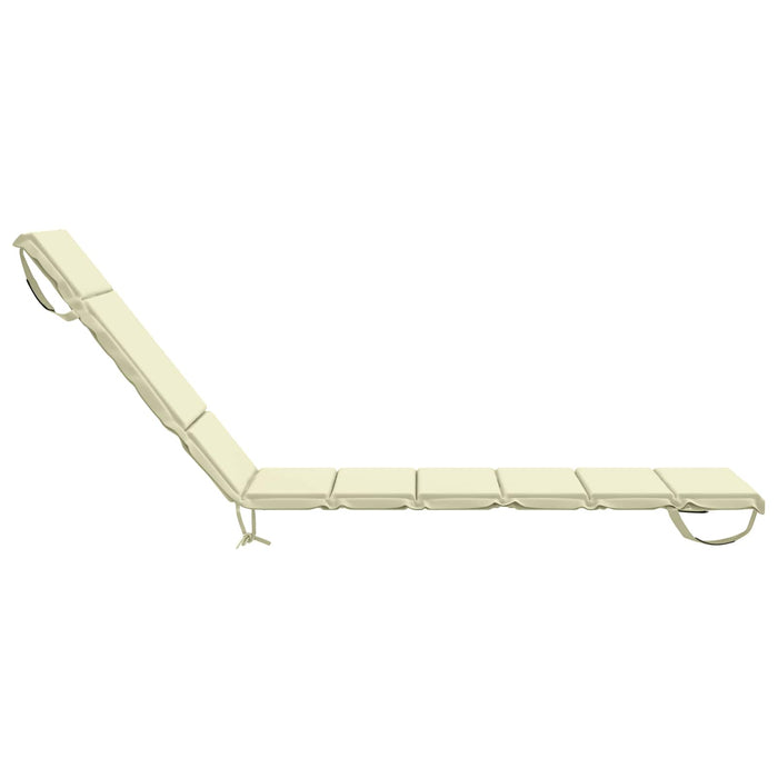 Perna pentru Șezlong GEMERT 100% Polyester Crem 200 x 50 x 3 cm - WALTI WALTI