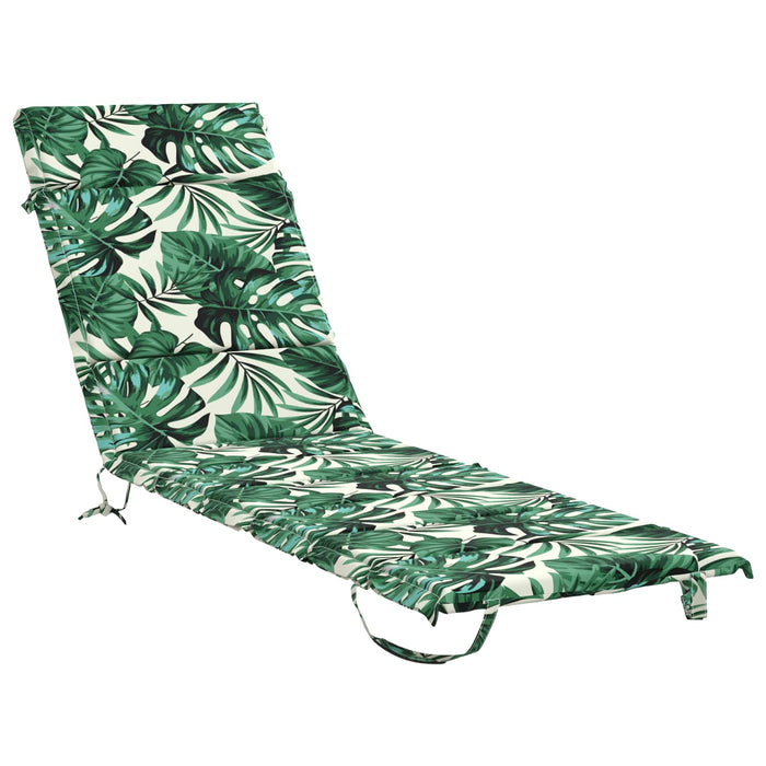 Perna pentru Șezlong GEMERT 100% Polyester Model cu frunze - WALTI WALTI