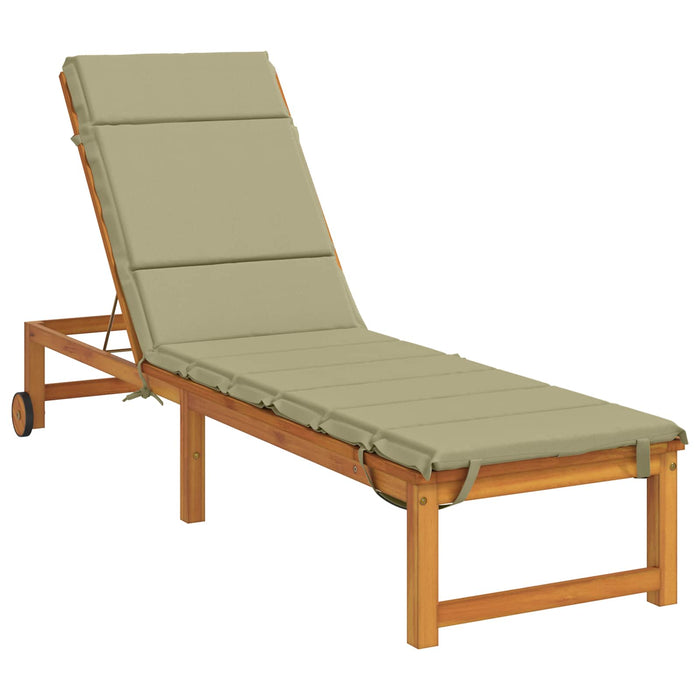 Perna pentru Șezlong GEMERT 100% Polyester Verde deschis WALTI