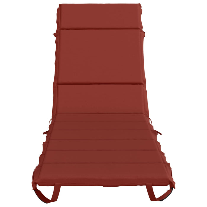 Perna pentru Șezlong GEMERT 100% Polyester Roșu 200 x 60 x 3 cm WALTI