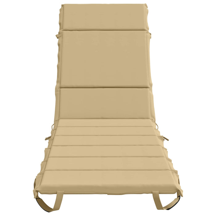 Perna pentru Șezlong GEMERT 100% Polyester Bej 200 x 60 x 3 cm - WALTI WALTI