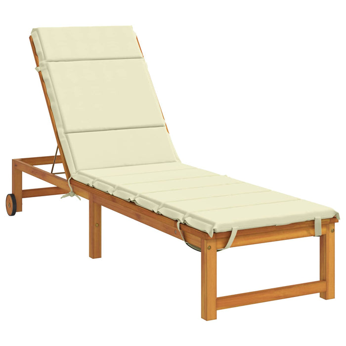 Perna pentru Șezlong GEMERT 100% Polyester Crem 200 x 60 x 3 cm WALTI