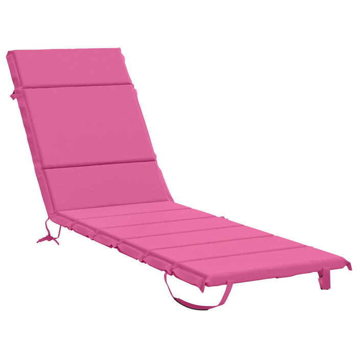 Perna pentru Șezlong GEMERT 100% Polyester Roz 200 x 60 x 3 cm WALTI