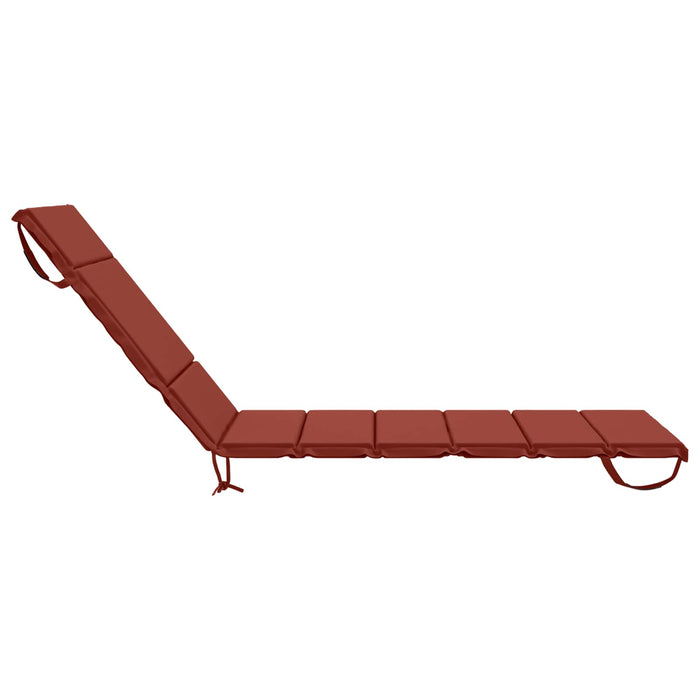 Perna pentru Șezlong GEMERT 100% Polyester Roșu 200 x 70 x 3 cm WALTI