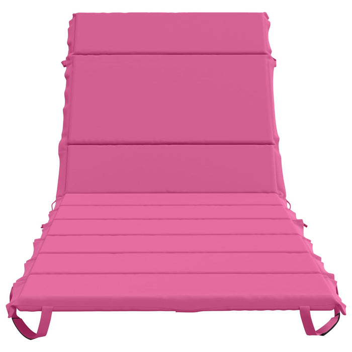 Perna pentru Șezlong GEMERT 100% Polyester Roz 200 x 70 x 3 cm WALTI
