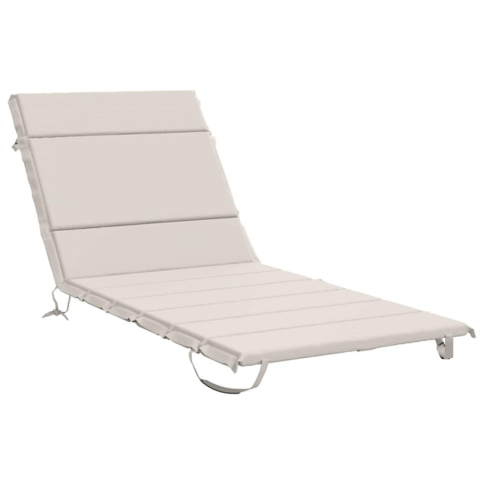 Perna pentru Șezlong GEMERT 100% Polyester Alb 200 x 80 x 3 cm WALTI