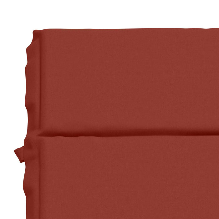 Perna pentru Șezlong GEMERT 100% Polyester Roșu 200 x 80 x 3 cm WALTI