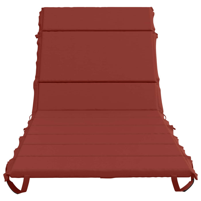 Perna pentru Șezlong GEMERT 100% Polyester Roșu 200 x 80 x 3 cm WALTI