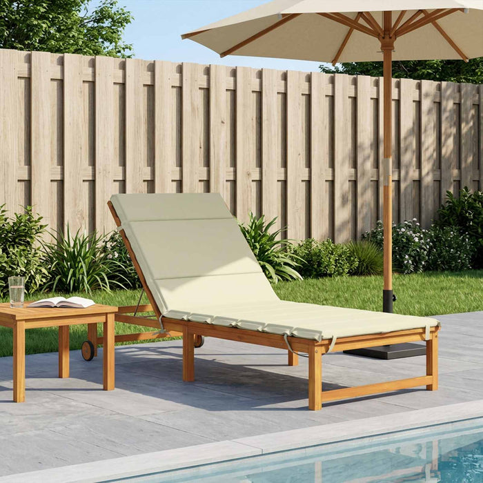 Perna pentru Șezlong GEMERT 100% Polyester Crem 200 x 70 x 3 cm WALTI