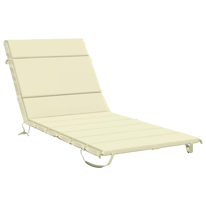 Perna pentru Șezlong GEMERT 100% Polyester Crem 200 x 80 x 3 cm WALTI