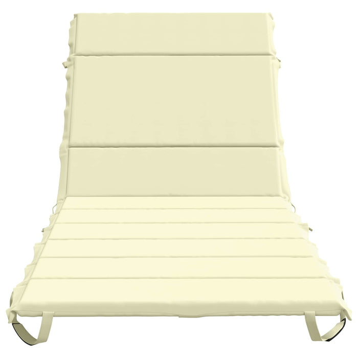 Perna pentru Șezlong GEMERT 100% Polyester Crem 200 x 80 x 3 cm WALTI