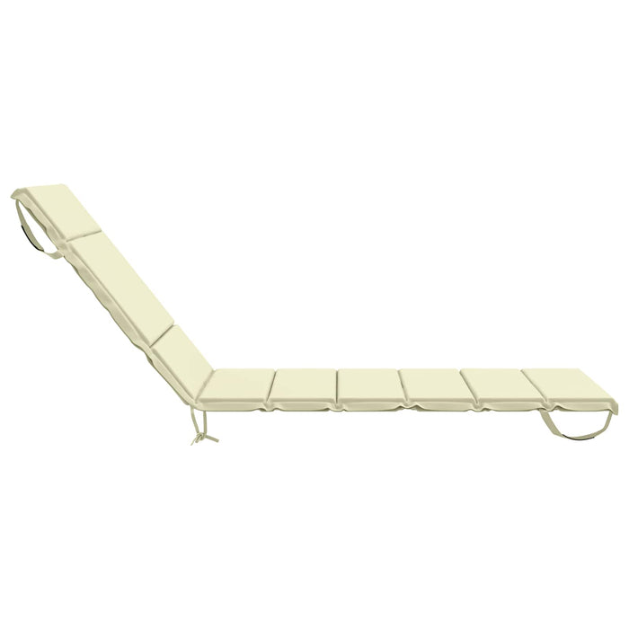 Perna pentru Șezlong GEMERT 100% Polyester Crem 200 x 80 x 3 cm WALTI