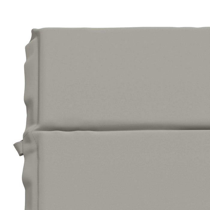 Perna pentru Șezlong GEMERT 100% Polyester Gri 200 x 80 x 3 cm WALTI