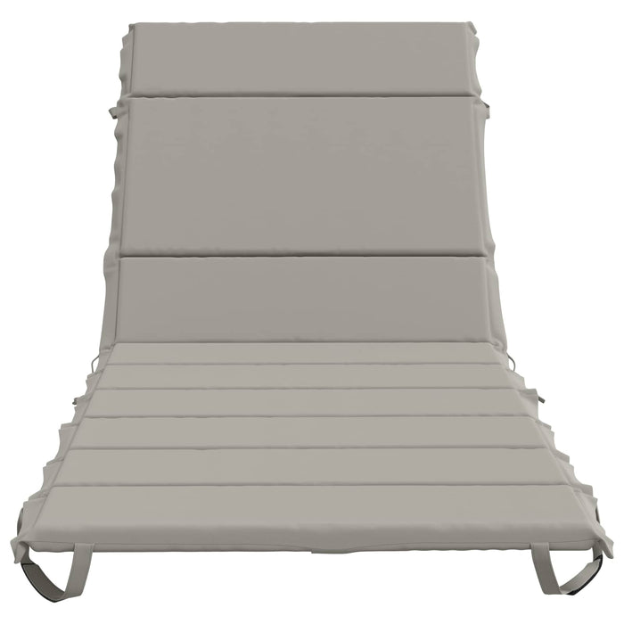 Perna pentru Șezlong GEMERT 100% Polyester Gri 200 x 80 x 3 cm WALTI