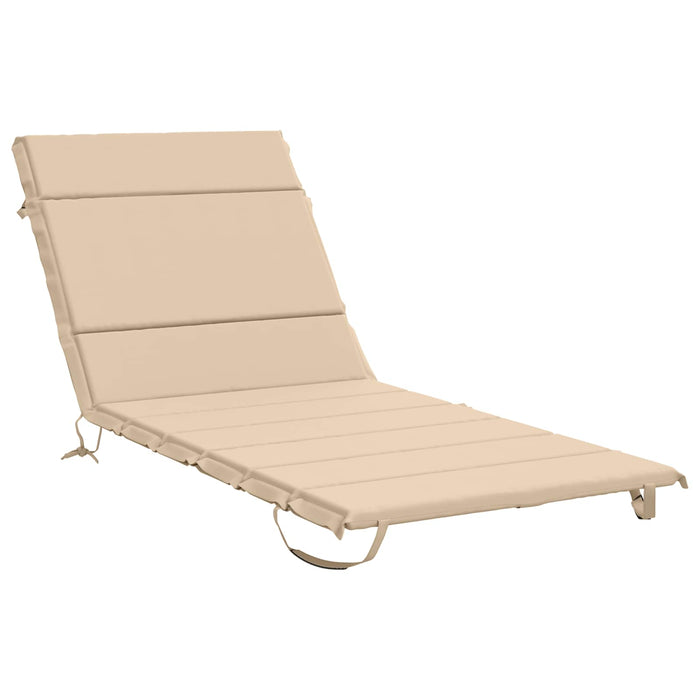 Perna pentru Șezlong GEMERT 100% Polyester Crem 200 x 90 x 3 cm WALTI