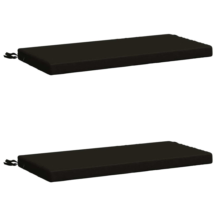 Perne pentru bancă 2 bucăți SOEST 2 buc. 100% Polyester Negru WALTI