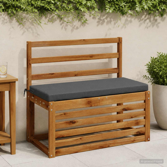 Perna pentru bancă SOEST 100% Polyester Antracit 60 x 40 x 5 cm WALTI