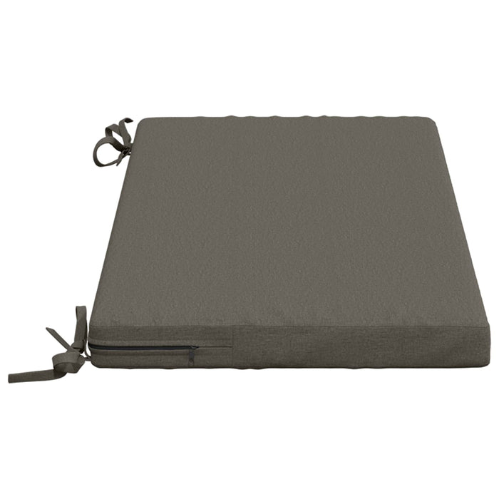 Perna pentru bancă SOEST 100% Polyester Gri 60 x 40 x 5 cm WALTI