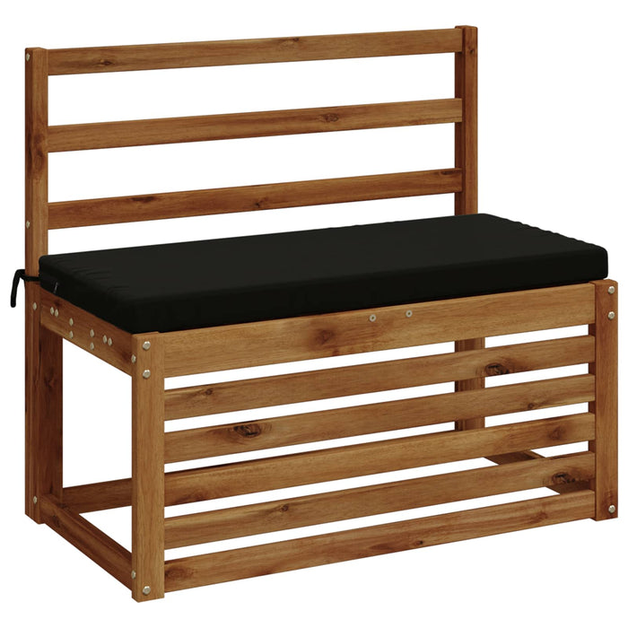 Perna pentru bancă SOEST 100% Polyester Negru 60 x 40 x 5 cm WALTI